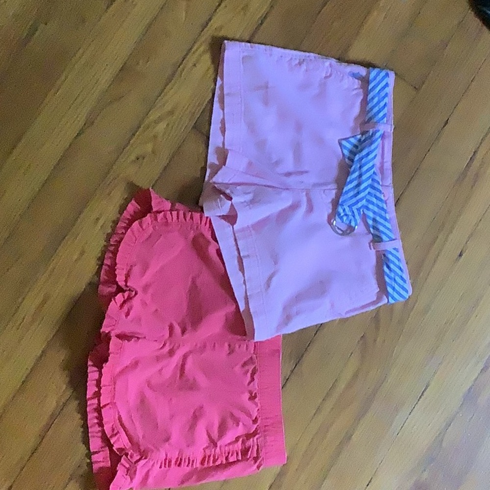 Ralph Lauren Polo pink shorts, Carter Coral shorts sz 7